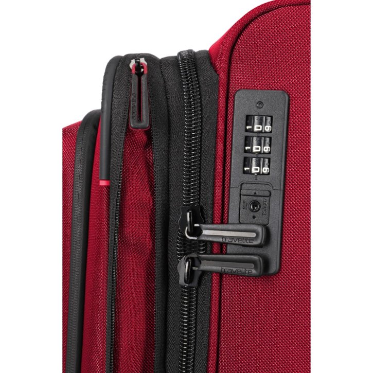 Travelite CROSSLITE 5.0 4w Trolley L erw. rot